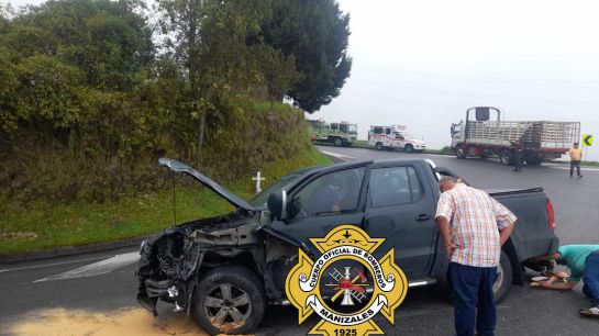 Accidente en la vía del Alto de Letras Accidente en la vía del Alto de Letras