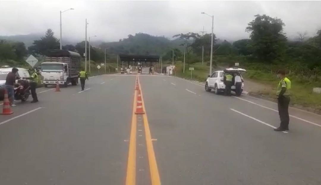 Investigan muerte de vigilante en un peaje de Caldas. Crédito: Policía Caldas. Investigan muerte de vigilante en un peaje de Caldas. Crédito: Policía Caldas.