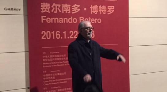 Fernando Botero exhibe sus monumentales esculturas en China Fernando Botero exhibe sus monumentales esculturas en China