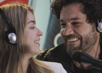 Pareja en la vida, en la tv y ... ¿ahora en el canto?