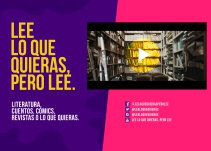 "Lee lo que quieras, pero lee"