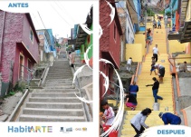 "Habitarte" una transformación social a través del color