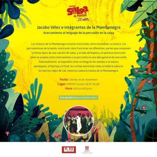 Prográmese con Salsa al Parque 2017 Prográmese con Salsa al Parque 2017