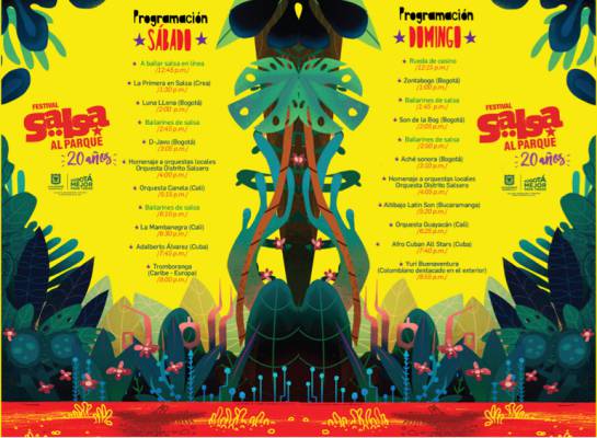 Prográmese con Salsa al Parque 2017 Prográmese con Salsa al Parque 2017