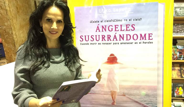 Lo Más Caracol: Filbo2018 “Ángeles susurrándome”, una obra entre lo celestial y lo terrenal