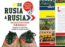 Un libro con la historia de la Selección Colombia en los mundiales