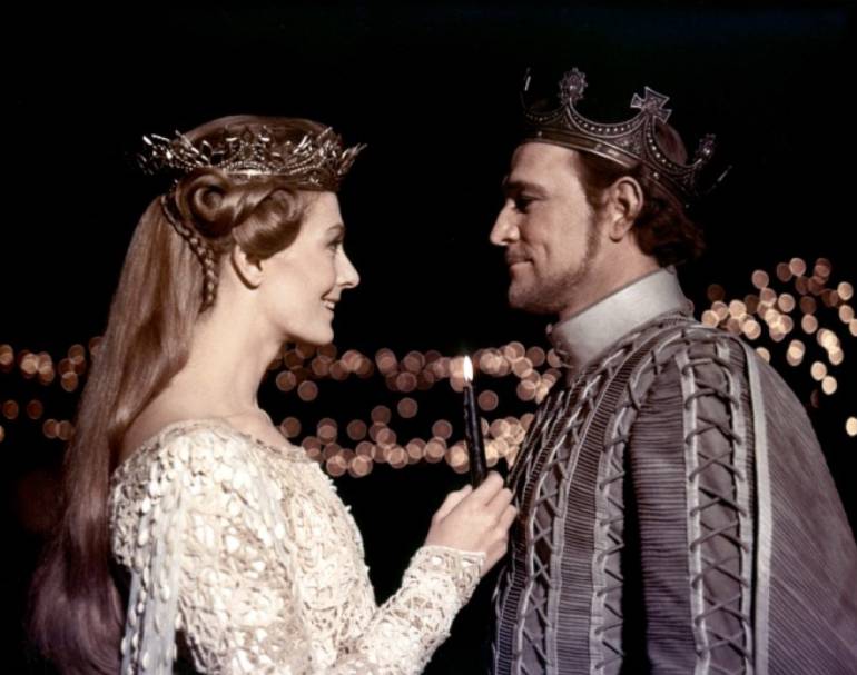 Camelot, película de 1967: Una boda real, de ensueño, digna de la realeza británica, en otro tiempo