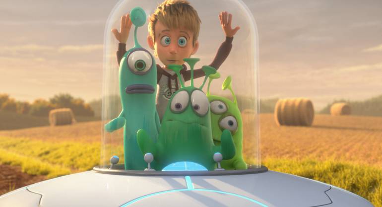 Luis y los Aliens, Película animada por cumputador: Luis y los Aliens, los extraterrestres convertidos en los mejores amigos