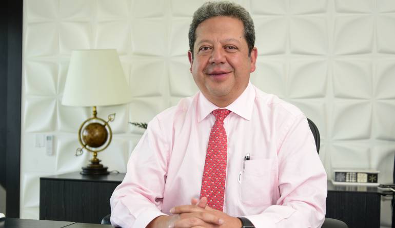 Presidente del Banco Agrario, Luis Enrique Dussán López