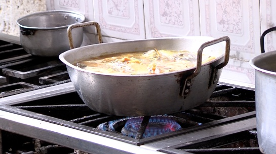 Cocina con gas natural Cocina con gas natural