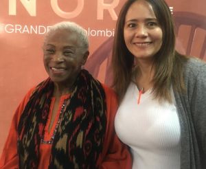 Leonor Gonzalez Mina y Aleyda Salcedo. Lanzamiento de la serie "Leonor". Leonor Gonzalez Mina y Aleyda Salcedo. Lanzamiento de la serie "Leonor".