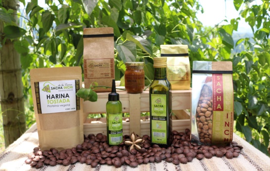 Productos elaborados con Sacha inchi Productos elaborados con Sacha inchi