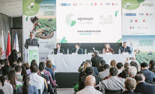 Ministro Andrés Valencia en Agroexpo 2019 Ministro Andrés Valencia en Agroexpo 2019