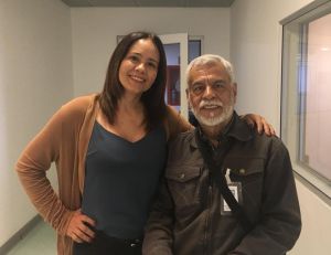 El "Negro" Parra de visita en Caracol Radio con Aleyda Salcedo El "Negro" Parra de visita en Caracol Radio con Aleyda Salcedo