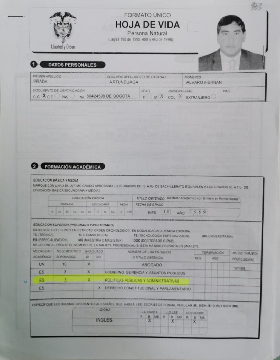 Hoja de vida de congresistas: Las infladas hojas de vida de los congresistas Hoja de vida de congresistas: Las infladas hojas de vida de los congresistas