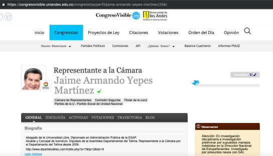 Hojas de vida de los congresistas colombianos.: Congresistas: El abogado, el economista y el administrador que no lo son Hojas de vida de los congresistas colombianos.: Congresistas: El abogado, el economista y el administrador que no lo son