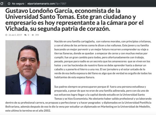 Hojas de vida de los congresistas colombianos.: Congresistas: El abogado, el economista y el administrador que no lo son Hojas de vida de los congresistas colombianos.: Congresistas: El abogado, el economista y el administrador que no lo son