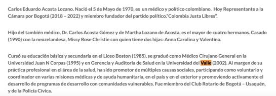 Hojas de vida de los congresistas colombianos.: Las hojas de vida ‘Fake’ de los congresistas en la red Hojas de vida de los congresistas colombianos.: Las hojas de vida ‘Fake’ de los congresistas en la red