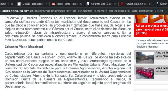 Hojas de vida de los congresistas colombianos.: Más y más inconsistencias en hojas de vida de congresistas Hojas de vida de los congresistas colombianos.: Más y más inconsistencias en hojas de vida de congresistas