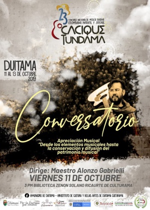Música: Música hecha por niños y jóvenes en Duitama del 11 al 13 de octubre Música: Música hecha por niños y jóvenes en Duitama del 11 al 13 de octubre