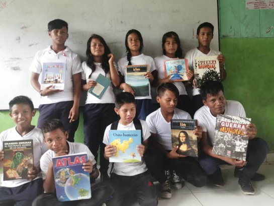 Niños beneficiados con "La sueño motora" Niños beneficiados con "La sueño motora"