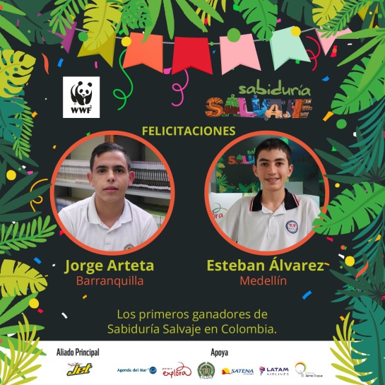 Diversidad ecológica: Esteban Álvarez y Jorge Arteta primer puesto en Wild Wisdom Quiz Diversidad ecológica: Esteban Álvarez y Jorge Arteta primer puesto en Wild Wisdom Quiz