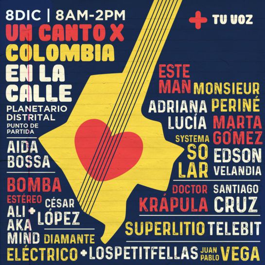 Concierto del Paro ¿Dónde es? ¿Quiénes se presentan?: ¡Un canto por Colombia! Horarios y lugares del 'concierto del paro' Concierto del Paro ¿Dónde es? ¿Quiénes se presentan?: ¡Un canto por Colombia! Horarios y lugares del 'concierto del paro'