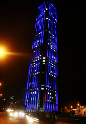 La Torre Colpatria como parte del Conjunto Parque de la Independencia maravilla de Bogotá. La Torre Colpatria como parte del Conjunto Parque de la Independencia maravilla de Bogotá.