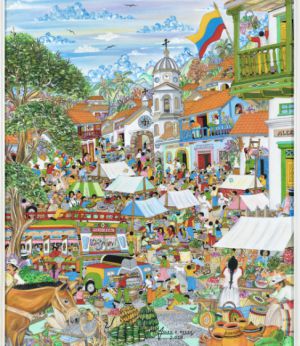 Artista: Julio Cesar Ojeda. Obra: MATICES DE TERRUÑO Artista: Julio Cesar Ojeda. Obra: MATICES DE TERRUÑO