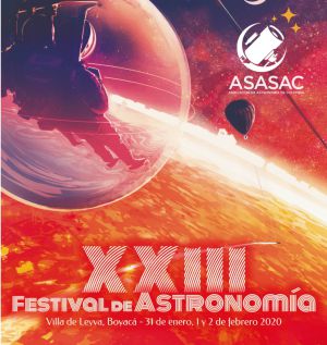 El evento es apoyado por Asasac; Asociación de Astronomía de Colombia. El evento es apoyado por Asasac; Asociación de Astronomía de Colombia.