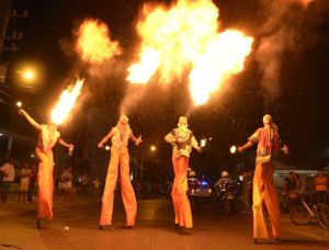 El festival del Frito se hace en el marco de las Fiestas de la Virgen de la Candelaria. (Gran Noche de Candela) El festival del Frito se hace en el marco de las Fiestas de la Virgen de la Candelaria. (Gran Noche de Candela)