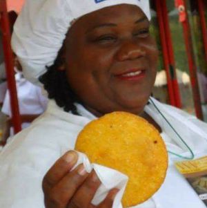 "Sus platos son ricos porque son preparados con mucho amor" "Sus platos son ricos porque son preparados con mucho amor"