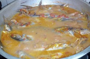 Viudo de pescado preparado por Nelly Montes, concursante Viudo de pescado preparado por Nelly Montes, concursante
