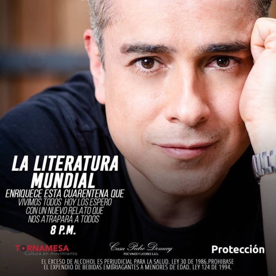 Jorge Enrique Abello: Jorge Enrique Abello incita a la lectura a través de sus redes sociales Jorge Enrique Abello: Jorge Enrique Abello incita a la lectura a través de sus redes sociales