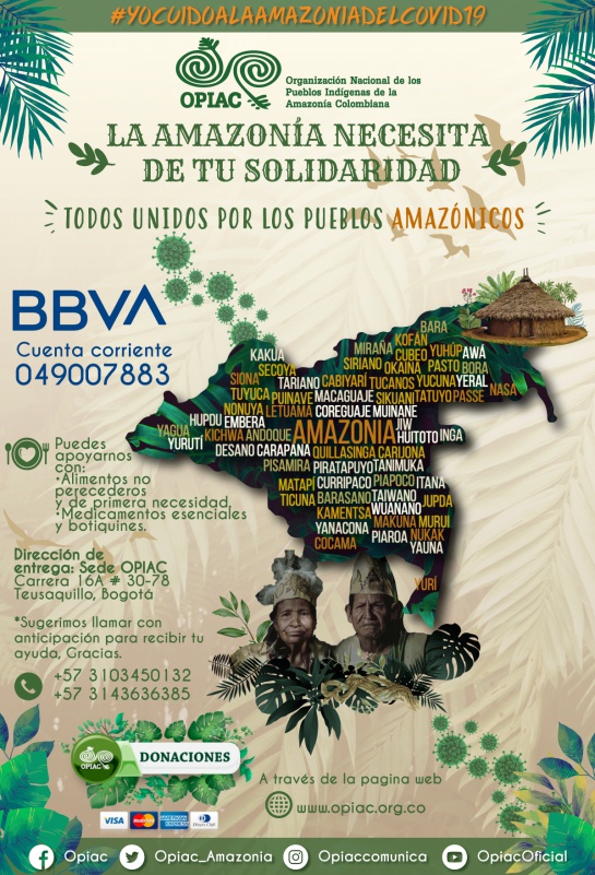 Amazonía efecto pandemia Covid-19 coronavirus: Ayuda claman los pueblos indígenas de la Amazonía Amazonía efecto pandemia Covid-19 coronavirus: Ayuda claman los pueblos indígenas de la Amazonía