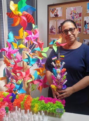 Martha es una artesana del azúcar desde hace 30 años. Martha es una artesana del azúcar desde hace 30 años.
