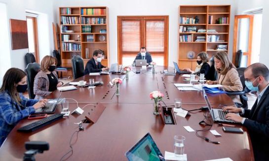 Coronavirus Marta Lucía Ramírez: ¿Por qué la Vicepresidenta no usaba tapabocas en reuniones? Coronavirus Marta Lucía Ramírez: ¿Por qué la Vicepresidenta no usaba tapabocas en reuniones?
