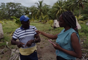 Esaud Ibargüen, productor agrícola en Chocó Esaud Ibargüen, productor agrícola en Chocó