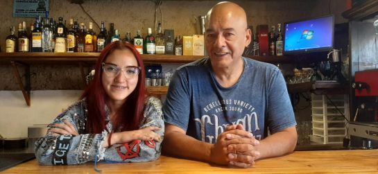 Ana Motta y Arturo Morales fundadores del restaurante. Ana Motta y Arturo Morales fundadores del restaurante.