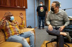 "Grabar con el Caballero de la salsa fue un sueño cumplido" "Grabar con el Caballero de la salsa fue un sueño cumplido"