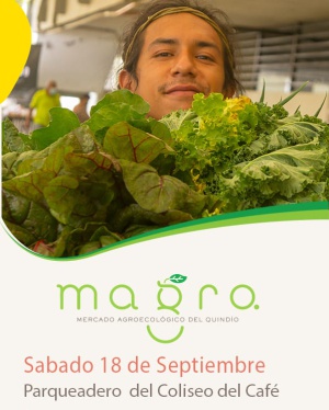 Quindío: Compre a los campesinos. Este sábado, mercado agroecológico en Armenia Quindío: Compre a los campesinos. Este sábado, mercado agroecológico en Armenia