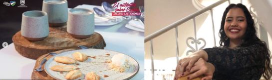 "Gracias a la cocina he podido conocer, aprender y lograr cosas muy importantes para mi vida": Natalia. "Gracias a la cocina he podido conocer, aprender y lograr cosas muy importantes para mi vida": Natalia.