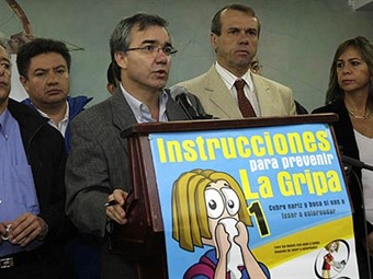Bajo tratamiento médico y estable se encuentra primer contagiado en Colombia con AH1N1