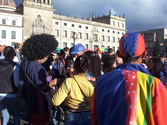 Comunidad Gay marcha en defensa de sus derechos en Bogotá