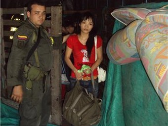 Retenidos 13 ciudadanos de nacionalidad China en vías del departamento de Caldas
