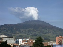 Elevan a Naranja el nivel de alerta en el Galeras