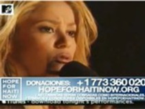 Shakira fue Colombia en la Teletón mundial por Haití