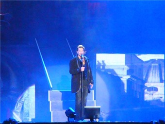 Todo un éxito concierto de Ricardo Arjona en Bogotá