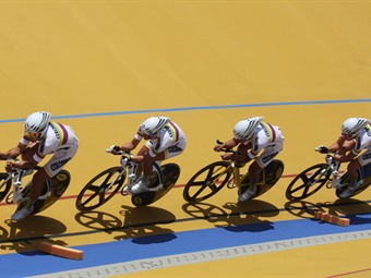 Colombia terminó novena la persecusión de la Copa Mundo de Ciclismo de Pista en Manchester