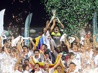 Carlos Darwin Quintero, campeón del torneo mexicano con Santos Laguna